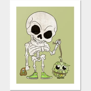 Skully & Hop Posters and Art